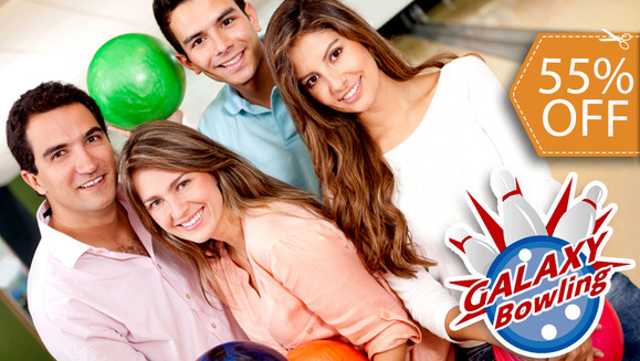 [Imagen:¡Paga $10 en vez de $22 por Alquiler de 5 Pares de Zapatos + 1 Hora de Boliche en Galaxy Bowling!]