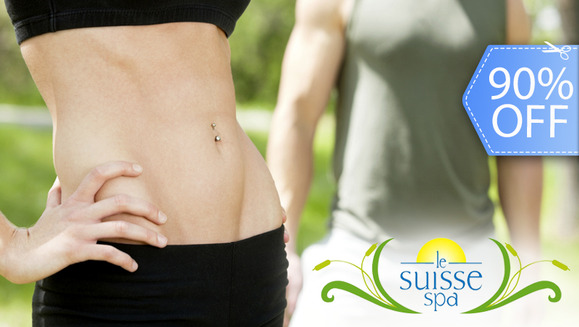 [Imagen:¡Paga Q299 en vez de Q2,900 por Paquete Reductivo Espectacular para el Verano de 32 Tratamientos que incluye: 3 Ultracavitaciones + 3 Masajes Reductores + 3 Mesolift Reductores y Más en Le Suisse Spa!]