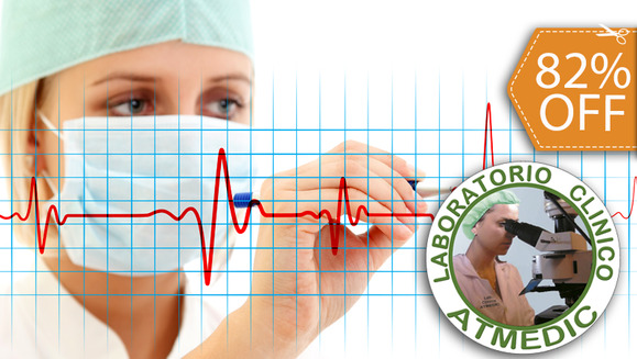 [Imagen:¡Paga $15 en vez de $85 por Paquete de 12 Exámenes de Laboratorio que Incluye: Hemograma, Colesterol, VDRL, Triglicéridos y más en Laboratorio Clínico ATMedic!]