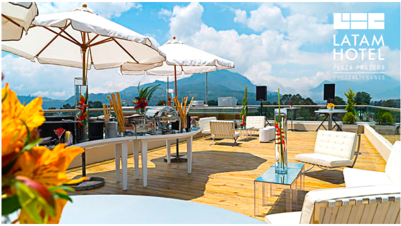 [Imagen:¡Paga Q559 en lugar Q1,227 por Estadía para 2 Adultos en Junior Suite o Familiar en Double Queen + 2 Desayunos Buffet + Cóctel de Bienvenida + Acceso al Roof Top con Piscina Climatizada, Jacuzzi, Sauna Seco y Gimnasio!]