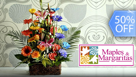 [Imagen:¡Paga Q249 en vez de Q500 por Arreglo Floral Especial para Mamá de 30 Flores a Elección entre Rosas, Gerberas o Lirios en Maples y Margaritas!]