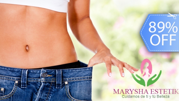 [Imagen:¡Paga Q299 en vez de Q2,800 por Paquete de Liposucción sin Cirugía de 44 Tratamientos que Incluye: 8 Lipoláser + 8 Radioterapia + 8 Masajes Reductores + 8 Aplicaciones de Gel Reductor y Más en Marysha Estetik!]