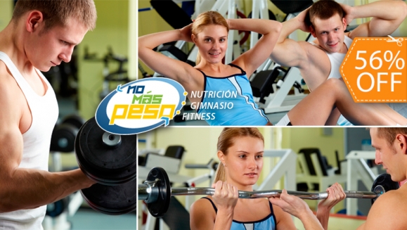 [Imagen:¡Paga $18 en vez de $41 por 1 Mes de Gimnasio TODO INCLUIDO (Pesas, Indoor, Cycling, Entrenamiento Funcional, Baile, Aeróbicos, Keep Moving y Danza Árabe) o Circuito Cardiovascular Personalizado + Evaluación Nutricional en Gimnasio No Más Peso!]