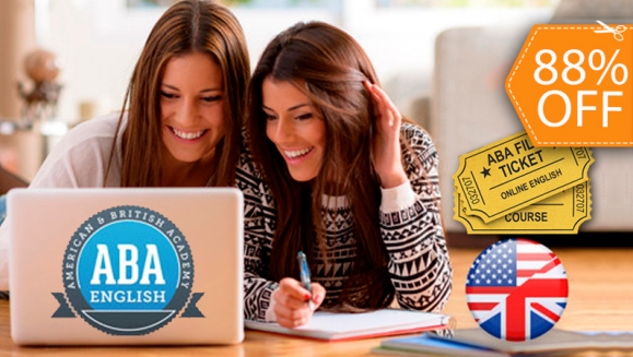 [Imagen:¡Paga $29 en vez de $239 por 12 Meses de Clases de Inglés en Línea con ABA English!]