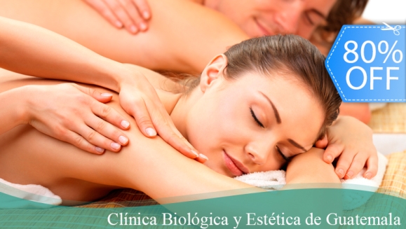 [Imagen:¡Paga Q59 en vez de Q300 por Masaje Combinado de Relajación Profunda que Incluye: Reflexología + Masaje Cráneo Facial + Masaje Relajante Profundo + Oxígeno Energético + Masaje con Aparatología y más en Clínica Biológica y Estética de Guatemala!]