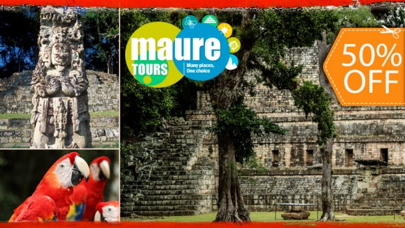 [Imagen:¡Paga $40 en vez de $80 por Tour Guiado a Copán Honduras que Incluye: Visita y Entrada a las Ruinas de Copán + Visita a Hacienda El Jaral + Visita a Pueblo de Copán + Snacks + Transporte Ejecutivo con Maure Tours! ¡Sólo 157 Cupones!]