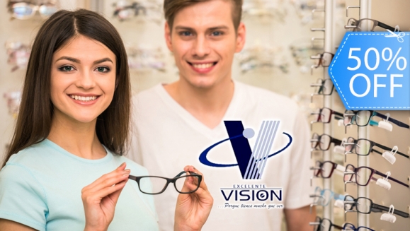 [Imagen:¡Paga Q675 en lugar de Q1,350 por Lentes Graduados de Policarbonato Anti-Reflejo + Examen de la Vista + Aros a Elección + Estuche y Kit de Limpieza en Excelente Visión!]