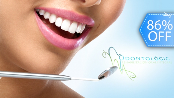 [Imagen:¡Paga Q85 en vez de Q600 por Limpieza Dental Completa + Eliminación de Sarro y Placa con Ultrasonido + Aplicación Tópica de Flúor + Examen de Diagnóstico Completo con Cámara Intra-Oral y Detección Láser de Caries en Odontologic!]