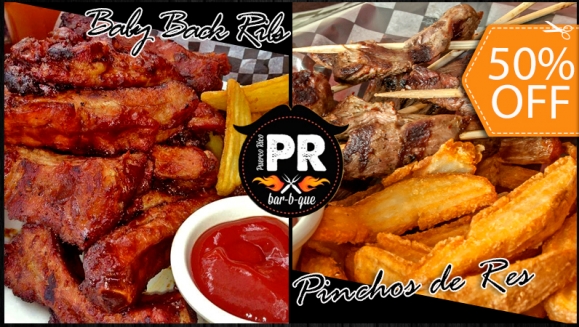 [Imagen:¡Paga $10 y consume $20 en todo el Menú con el Delicioso Sabor Sureño de Puerco Rico!]