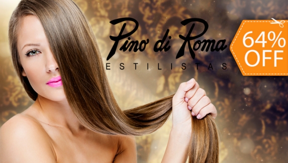 [Imagen:¡Paga $45 en vez de $125 por Alisado Brasileño NATURA + Lavado + Planchado + Tratamiento de NATURA + Corte de Puntas en Pino di Roma Estilistas!]