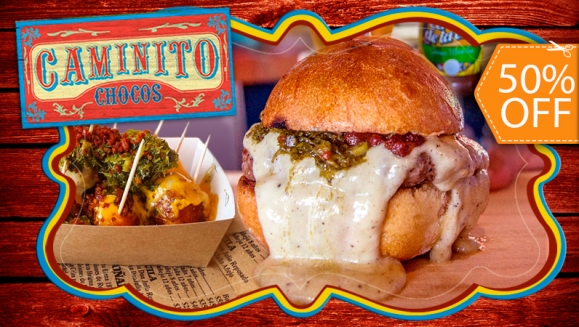 [Imagen:¡Pagá $10 y Consumí $20 en todo el Menú de Caminito Chocos!]