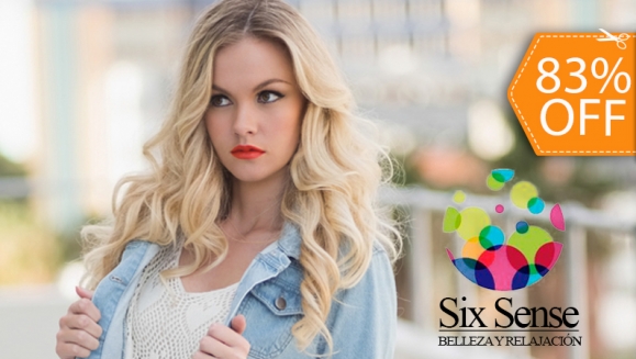 [Imagen:¡Festival de Mechas! ¡Paga $20 en vez de $119 y Elige 1 entre Tinte Completo, Retoque, Mechas Balayage, Mechas Californianas u Ombré + Tratamiento de Keratina Natural + Proteínas de Keratina + Corte de Puntas + Planchado o Secado en SixSense!]