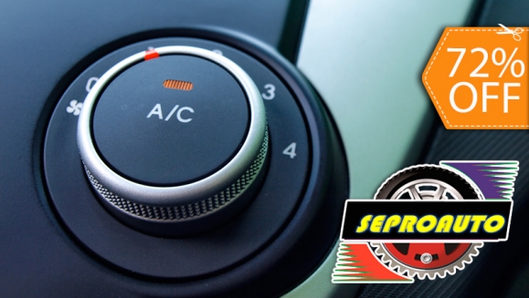 [Imagen:¡Paga $21 en vez de $75 por Carga Completa de A/C + Revisión de Fugas y Sistema de A/C + Pulido de Silvines y más en Seproauto!]