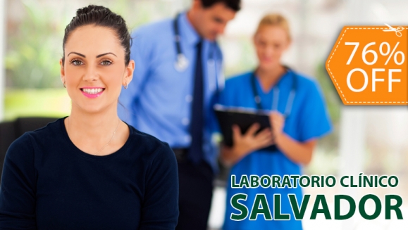 [Imagen:¡Paga $15 en lugar de $63 por Paquete de 11 Exámenes de Chequeo General que Incluye: Análisis de Sangre, Glucosa, Colesterol y Más en Laboratorio Clínico Salvador!]