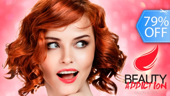 [Imagen:¡Paga Q119 en vez de Q575 por Tinte Completo ó Mechas + Tratamiento Hidratante + Planchado + Ondas ó Cepillado en Beauty Addiction Salon!]