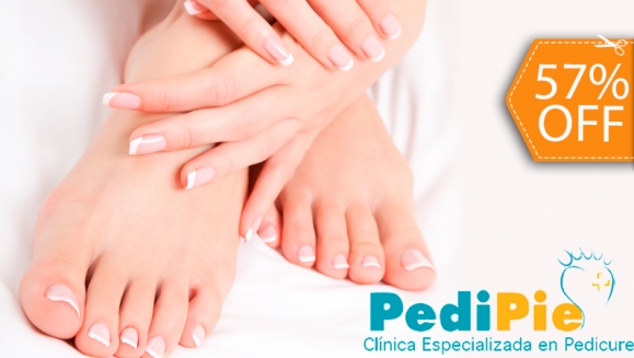 [Imagen:¡Paga $9 en lugar de $21 por Pedicure Clínico + Manicure Clínico en PediPie!]