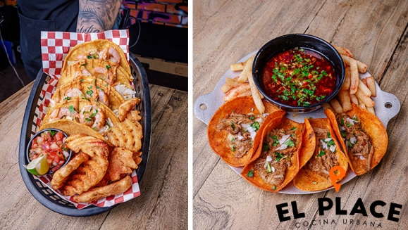 [Imagen:¡Paga $12 y Consume $24 en el Menú de El Place: Hamburguesas, Tacos, Burritos, Entradas, Bebidas y Postres!]