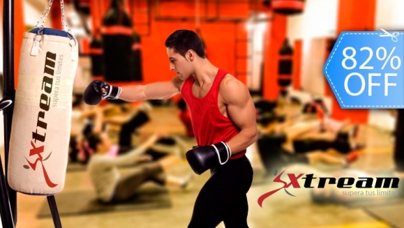 [Imagen:¡Paga Q299 en vez de Q1,625 por 1 Mes de Entrenamiento PERSONALIZADO de Boxeo y Fitness para Desarrollo Muscular y Pérdida de Peso + Evaluación y Plan Nutricional + Consulta con Nutricionista + Fisioterapia y Más en Xtream Gym!]