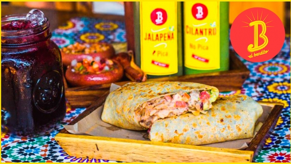 [Imagen:¡Paga $10 en Lugar de $20 por 2 Burritos o 2 Órdenes de Tacos + 1 Orden de Nachos El Gobernador + 2 Bebidas a Elección!]
