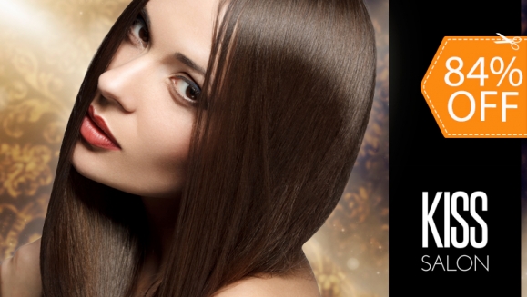 [Imagen:¡Paga $29 en lugar de $180 por Alisado Brasileño de Keratina o Chocolate + Lavado Desintoxicante de Menta + Masaje Capilar + Tratamiento de Botox Capilar + Tratamiento de Argán + Planchado + Diseño de Cejas o Depilación de Bozo en Kiss Beauty Salón!]