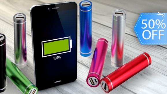 [Imagen:¡No te Quedes Sin Carga! ¡Paga Q85 en lugar de Q170 por Batería Portátil Recargable de Metal para Smartphones, Cámaras, Tablets y Muchos Dispositivos Más!]