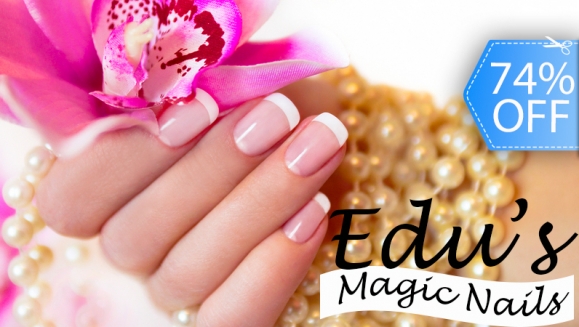 [Imagen:¡Paga Q65 en lugar de Q250 por Manicure Express + Set de Uñas Acrílicas + Decoración Sencilla en 2 Uñas en Edu´s Magic Nails!]