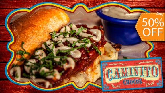 [Imagen:¡Pagá $7 y Consumí $14 en todo el Menú de Caminito Chocos!]