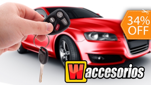 [Imagen:¡Paga $59 en lugar de $90 por Alarma para Vehículo con 2 Controles  + Instalación + Garantía de 1 Año en W Accesorios!]