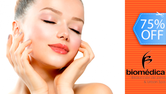 [Imagen:¡Paga Q99 en lugar de Q400 por Masaje Relajante Express en Cuello, Hombros y Espalda + Peeling de Limpieza Profunda Intensiva + Exfoliación Facial + Hidratación Profunda y Aplicación de Vitamina E en Biomédica!]
