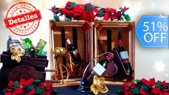 [Imagen:¡51% OFF en Canastas Navideñas a Elección en Detalles Auténticos!]