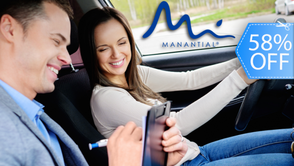 [Imagen:¡Paga Q125 en lugar de Q299 por 2 Horas de Refuerzo de Clases Prácticas de Manejo + Asesoramiento para Trámite de Licencia con Escuela de Automovilismo Manantial!]