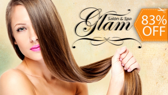 [Imagen:¡Sin Restricción de largo o volumen! ¡Paga $29 en vez de $170 por Alisado de Keratina o Chocolate + Lavado Desintoxicante + Tratamiento Hidratante + Masaje Capilar + Limpieza Facial + Diseño de Cejas en Glam Salón!]