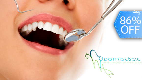 [Imagen:¡Paga Q85 en vez de Q600 por Limpieza Dental Completa + Eliminación de Sarro y Placa con Ultrasonido + Aplicación Tópica de Flúor + Examen de Diagnóstico Completo con Cámara Intra-Oral y Detección Láser de Caries en Odontologic!]