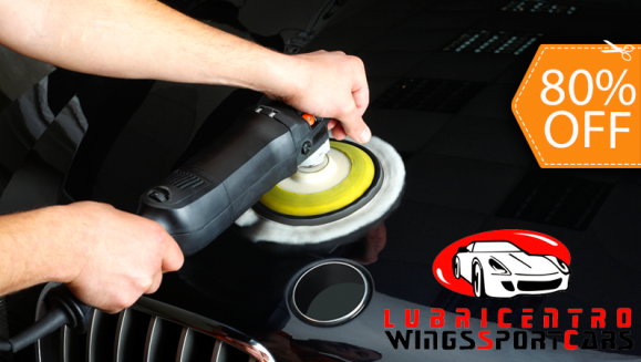 [Imagen:¡Paga $19 en lugar de $95 por Restauración de Pintura 3M (Robin, Abrillantador y Pasteado a Máquina) + Lavado de Motor + Pulido de Silvines + Carwash Completo + Revisión y Limpieza de Frenos + Revisión de 18 Puntos en Wings Sport Cars!]