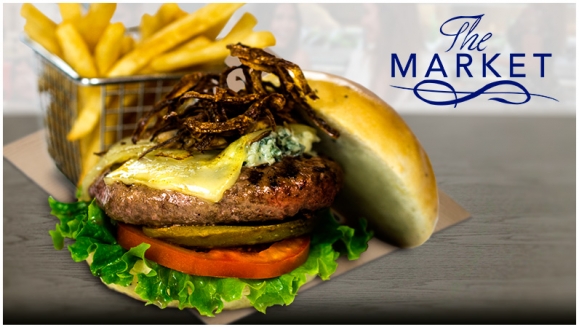 [Imagen:¡Paga Q165 en lugar de Q346 por 2 Hamburguesas Premium de Carne de Res (10 Oz Cada Una) + Papas Fritas o Ensalada Verde + Plato de Nachos con Guacamol, Pico de Gallo y Crema Agria + 2 Mojitos o Bebidas Naturales!]
