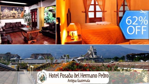 [Imagen:¡Paga Q260 en vez de Q680 por Estadía de 1 Noche para 2 en Hotel Posada del Hermano Pedro!]