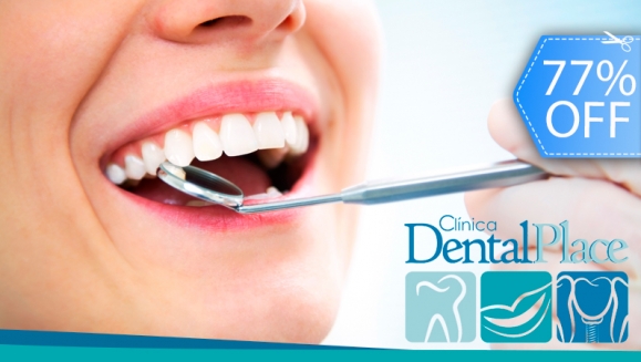 [Imagen:¡Paga Q260 en lugar de Q1,150 por 2 Rellenos o 4 Sellantes + Limpieza Profunda con Ultrasonido + Pulido Dental con Profijet + Aplicación de Flúor +  2 Radiografías + Examen Dental y Evaluación con Cámara Intraoral en Dental Place!]