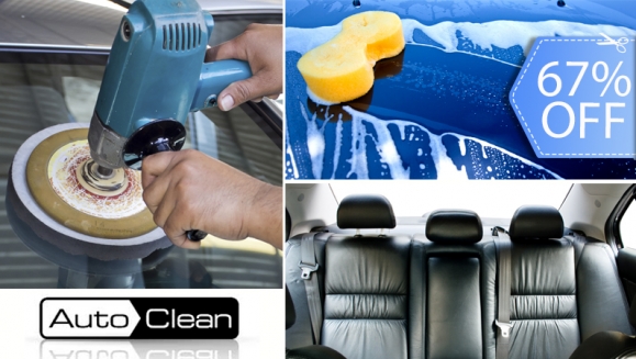 [Imagen:¡Paga Q299 en vez de Q900 por Lavado de Tapicería Automotriz a Domicilio + Remoción de Ojo de Pescado en Vidrios + Pulido de Aros + Pulido de Silbines + Pulido y Lustrado Exterior en AutoClean!]