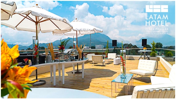 [Imagen:¡Paga Q599 en Lugar de Q999 por Estadía de Lujo en LATAM, Xela: Habitación De Luxe para 2 Adultos + 2 Desayunos Buffet + Acceso al Roof Top con Jacuzzi al Aire Libre y Piscina Climatizada + Impuestos! ¡Sólo 100 Cupones Disponibles!]