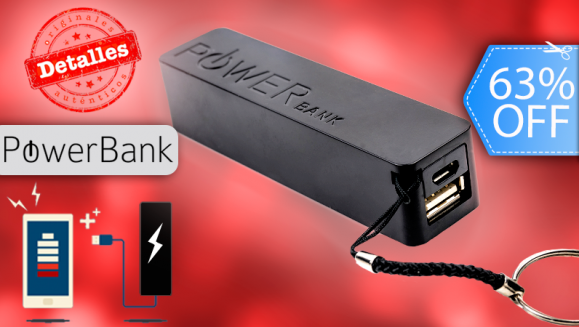 [Imagen:¡Carga Completa Siempre! ¡Paga Q55 en lugar de Q150 por Batería Mobile Power Bank para Cargar Teléfonos, mp3, mp4, Cámaras, Tablets y Más en Detalles Auténticos!]