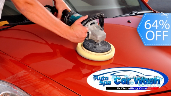 [Imagen:¡Paga Q125 en vez de Q350 por Restauración de Pintura (Robin, Abrillantador, Sellado a Máquina Marca 3M) + Lavado + Aspirado + Siliconeado + Pulido de Silvines en Auto Spa Car Wash!]