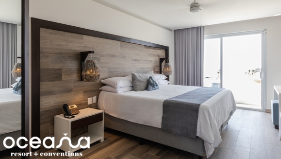 [Imagen:¡Oceana Resort TODO INCLUIDO! ¡Paga Q1,999 en Lugar de Q3,040 por Pre-Venta Exclusiva de Estadía Familiar para 2 Adultos y 2 Niños (De 0 a 5 años) en Habitación Superior + Impuestos Incluidos!]