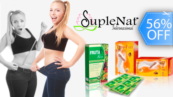 [Imagen:¡Paga Q99 en lugar de Q225 por Tratamiento de 1 Mes a Elección entre Fruta Bio o Trim Fast para Quemar Grasa, Acelerar el Metabolismo, Reducir el Apetito, Perder Peso y Más de Suplenat Internacional!]