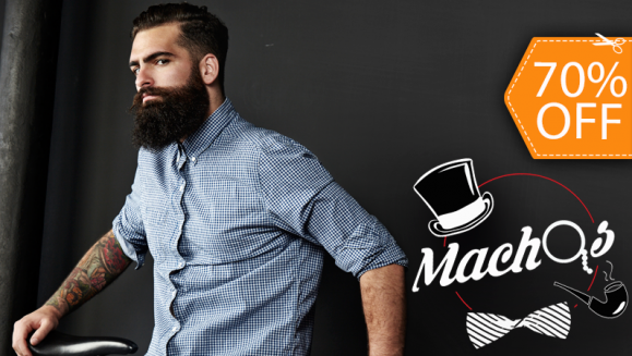 [Imagen:¡Paga $6 en lugar de $20 por Corte + Lavado + Facial + Mascarilla de Yogurt + 1 Cerveza o Soda en Machos Barbershop!]