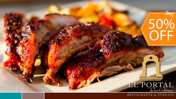[Imagen:¡Paga $10 y Consume $20 en Todo el Delicioso Menú de Restaurante El Portal de las Colinas!]