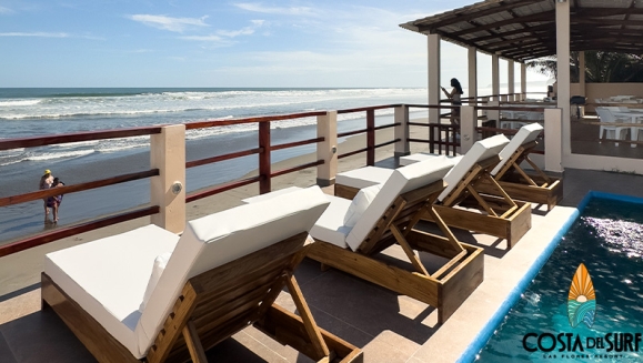 [Imagen:¡Paga $75 en Lugar de $160 por 1 Noche para hasta 4 Personas + Desayunos en Hotel Costa del Surf en Playa las Flores!]