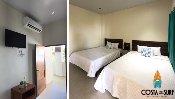 [Imagen:¡Paga $75 en Lugar de $160 por 1 Noche para hasta 4 Personas + Desayunos en Hotel Costa del Surf en Playa las Flores!]