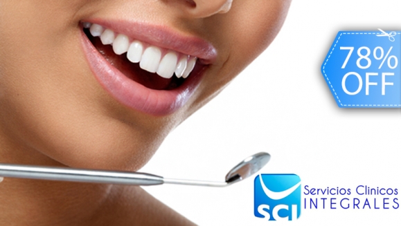 [Imagen:¡Paga Q395 en lugar de Q1,800 por Blanqueamiento Dental Láser + Pulido Dental con Profijet + Limpieza con Ultrasonido + Aplicación de Flúor y Exámenes con Radiografías Digitales en Servicios Clínicos Integrales!]