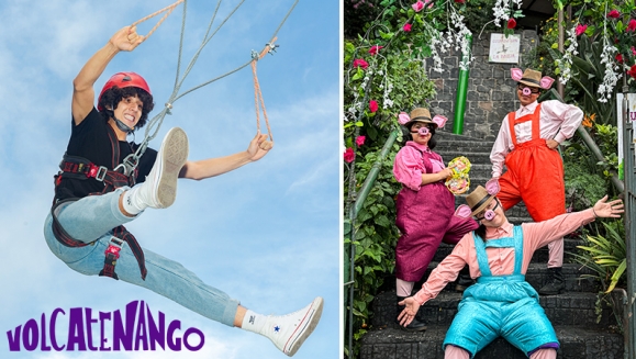 [Imagen:¡Diversión a Partir del 15 de Mayo! ¡Paga $5 en Lugar de $15 por 1 Entrada con Atracciones Ilimitadas: Sillas Voladoras, Escalada, Péndulo, Granjita, Canopy, Carrusel y Más!]