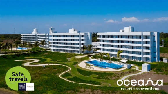 [Imagen:¡Oceana Resort TODO INCLUIDO! ¡Paga Q1,999 en Lugar de Q3,040 por Estadía Familiar para 2 Adultos y 2 Niños (De 0 a 5 Años) en Habitación Doble Standard + Impuestos Incluidos!]